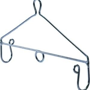 Gonaturs Baby Cradle Iron Hanger (Silver)(Pack of 1)