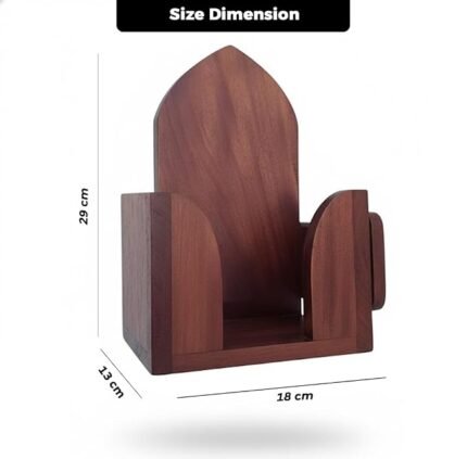 Wooden Iron Press Holder